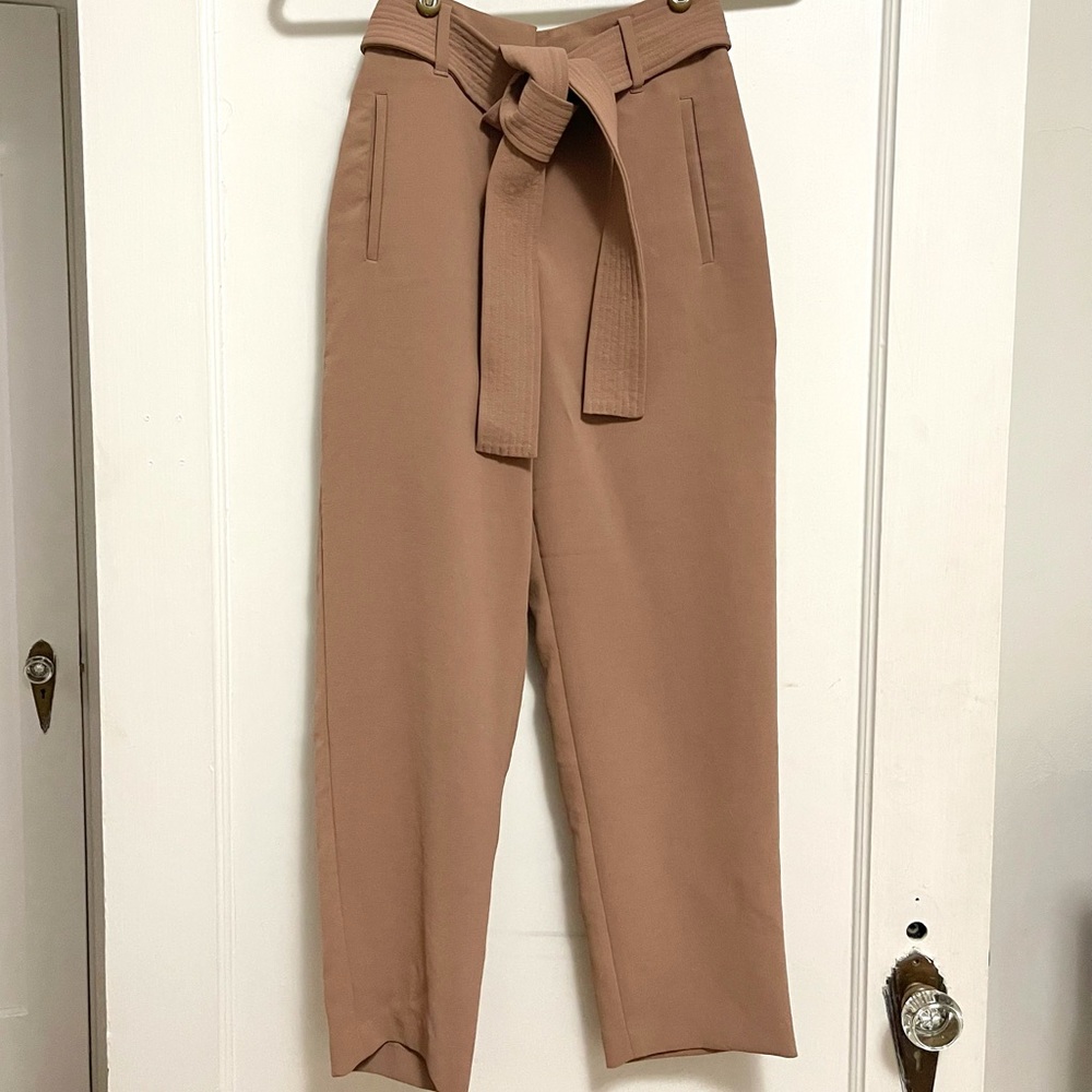 Aritzia Wilfred Jallade Pants Tie-front Trousers
